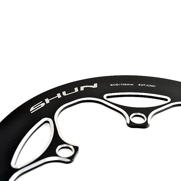 SHUN Chain Guard 53T, BCD 110mm, 158g, Black