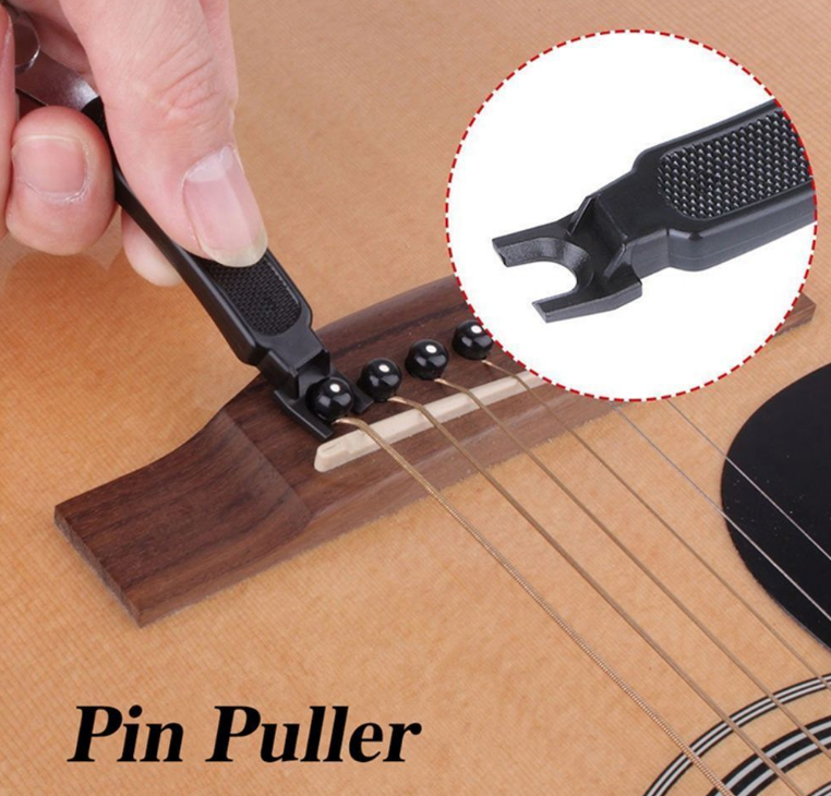 3 in1 Guitar String Waves String Winder Cutter Pin Puller Multi-functions Tool