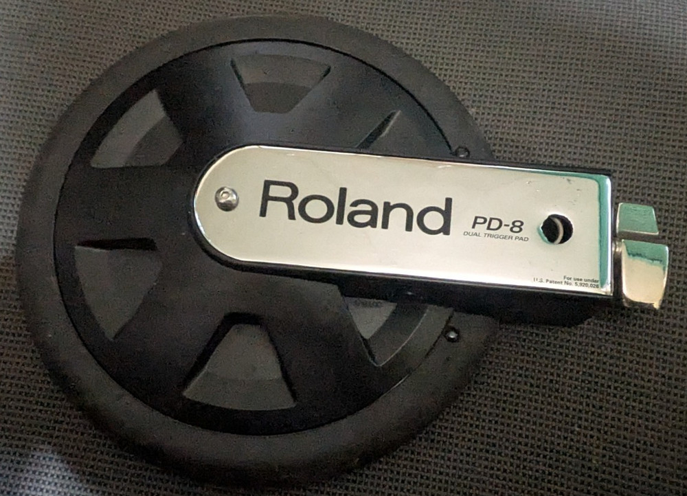 ROLAND PD-8 DUAL TRIGGER PAD for e-Drums / V-Drums