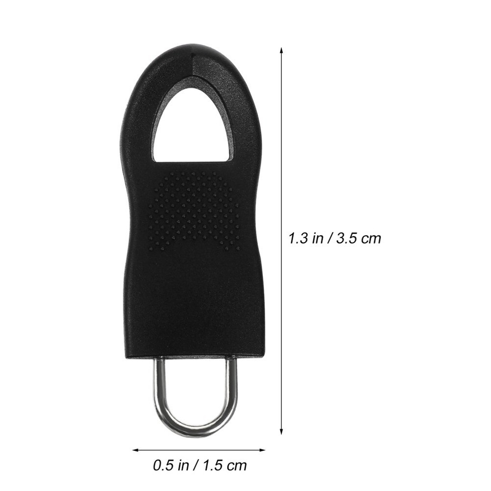 12 Pcs Replaceable Zipper Heads Removable Pull Universal Replacement