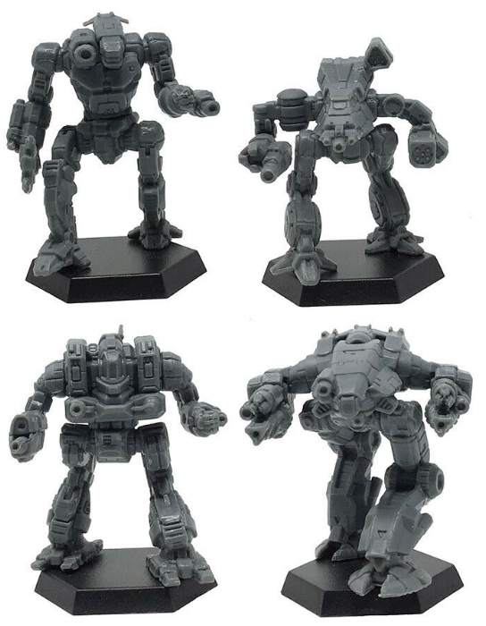 Battletech Inner Sphere Heavy Battle Lance Catalyst Axeman Cataphract Nightstar