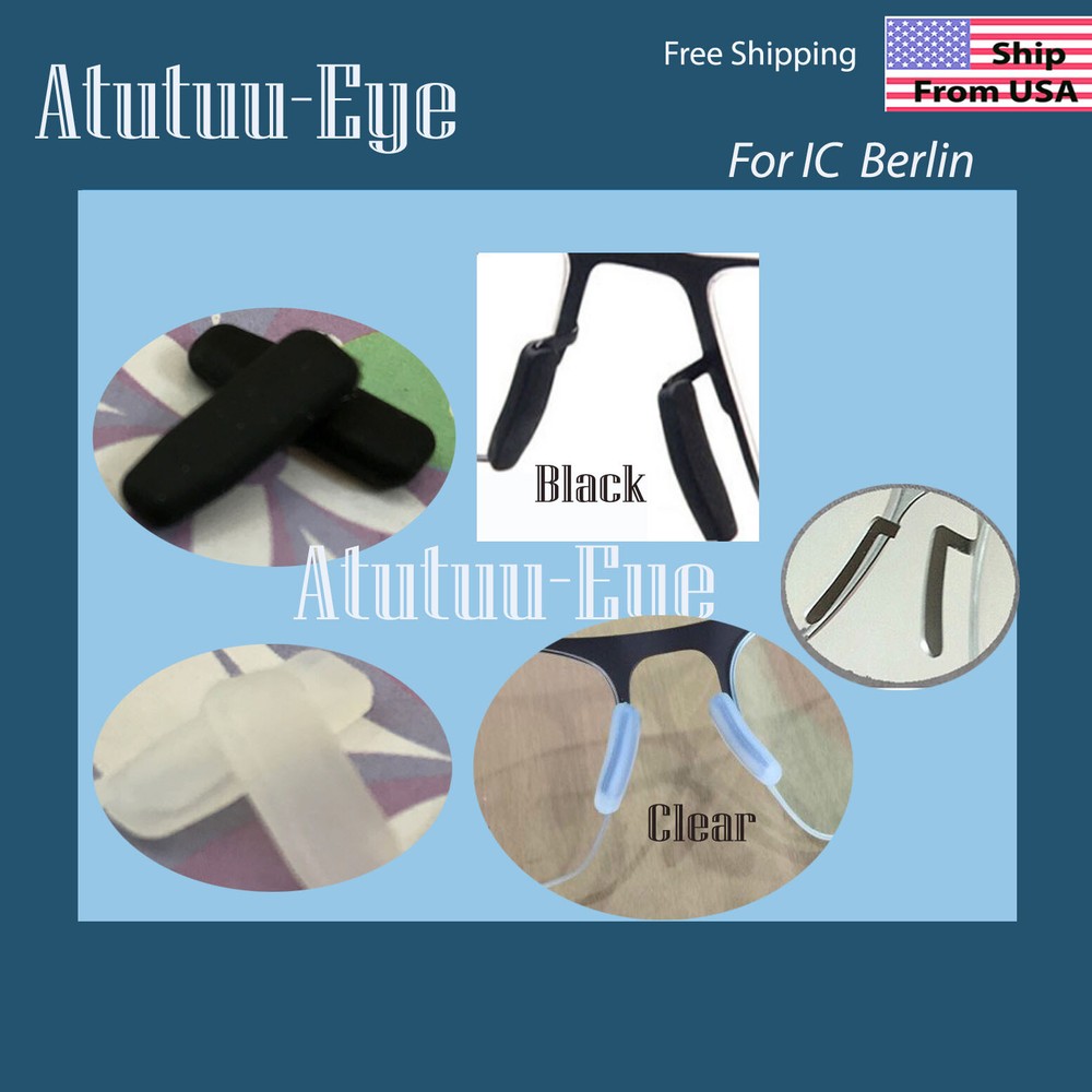 Nose Pads for Ic! Berlin replacement High Quality Silicone eye glass
