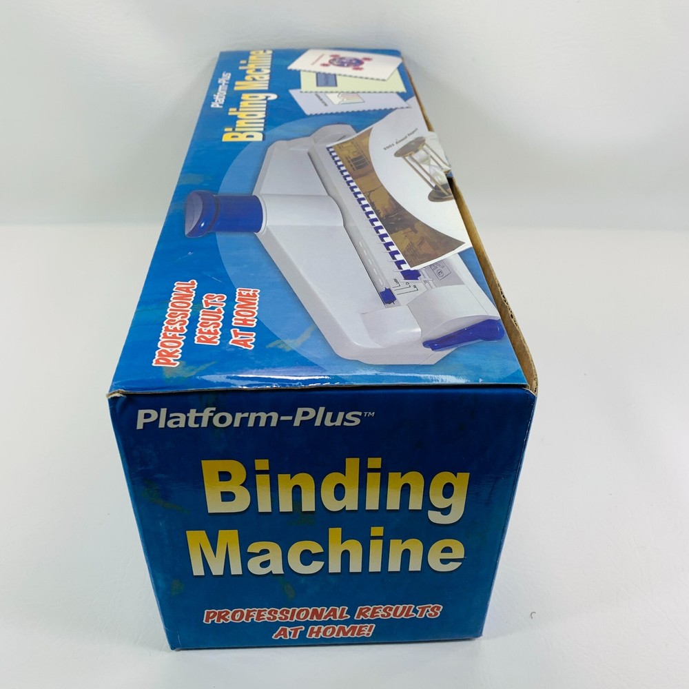 Platform Plus Binding Machine for Scrapbooking, Reports, & More Up to 100 Sheets