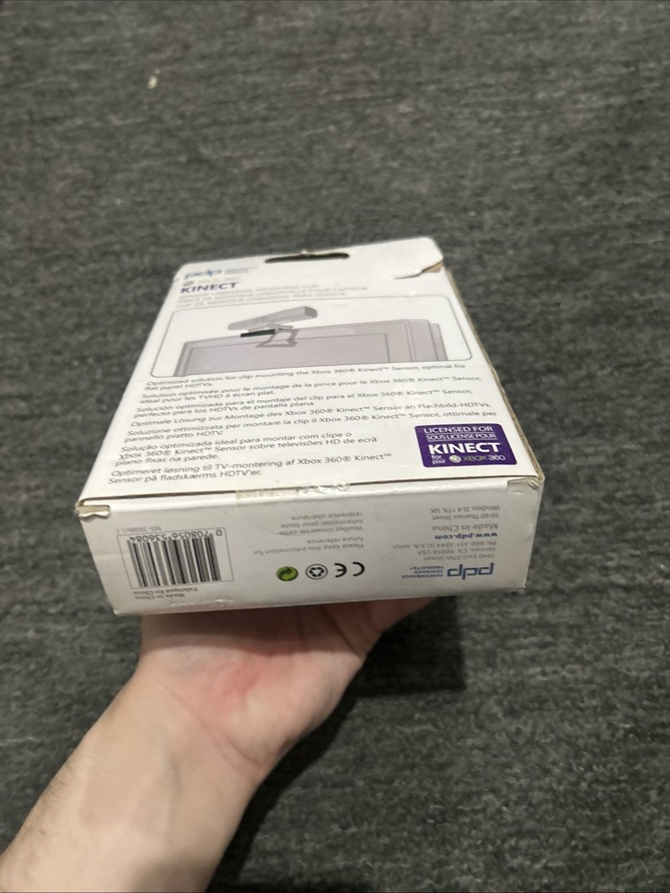 PDP Xbox 360 Kinect Sensor Universal Mounting Clip Microsoft Licensed