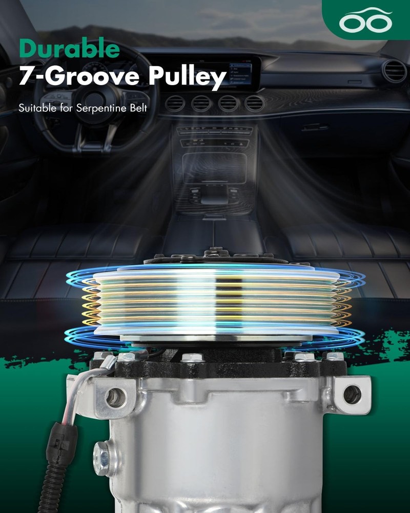 AC Compressor for Dakota Durango 3.9L 1996-2001