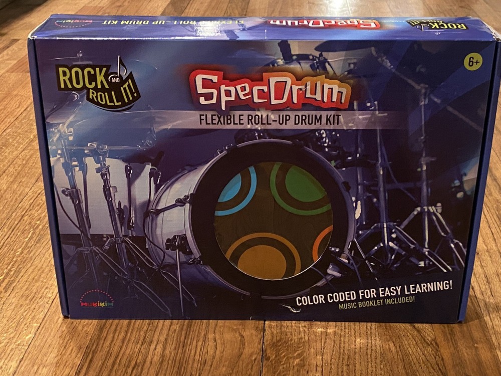 New Rock And Roll It - CodeDrum Flexible Roll Up Color Coded Electric Drum Kit