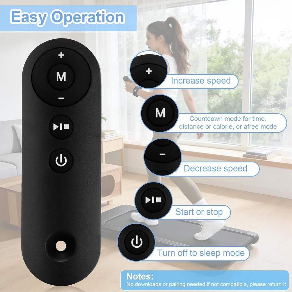 Compatible with Yagud Walking Pad Only, Replacement for Yagud Walking Pad Remote