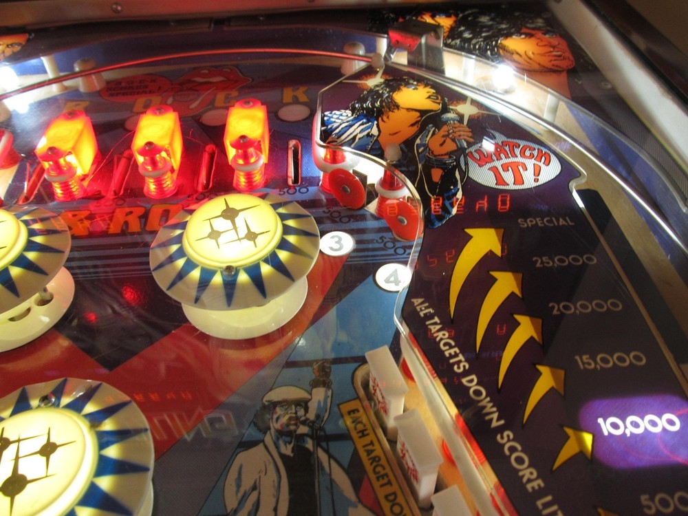 Bally 1980 "Rolling Stones" Original Classic Pinball Machine