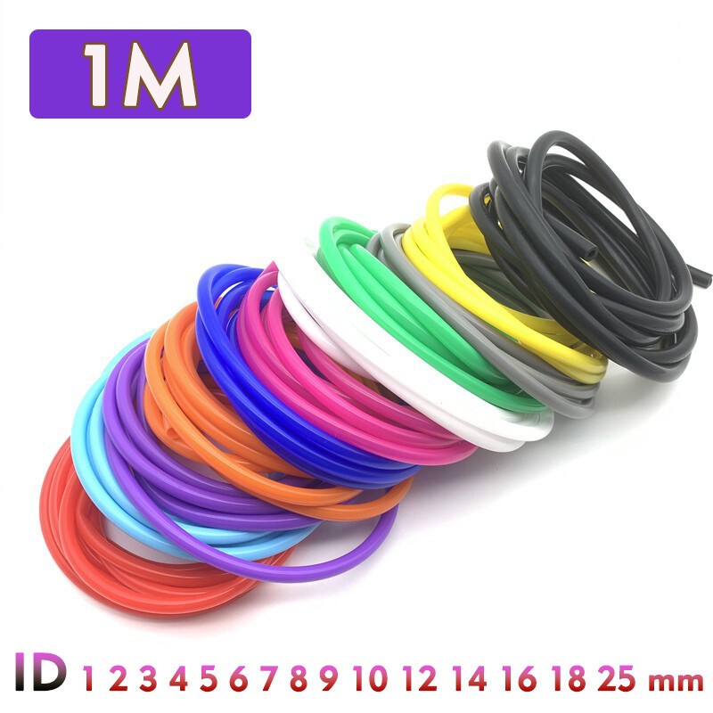 Silicone Vacuum Hose Pipe Tube Water Air Coolant Dump Valve Turbo Boost Line