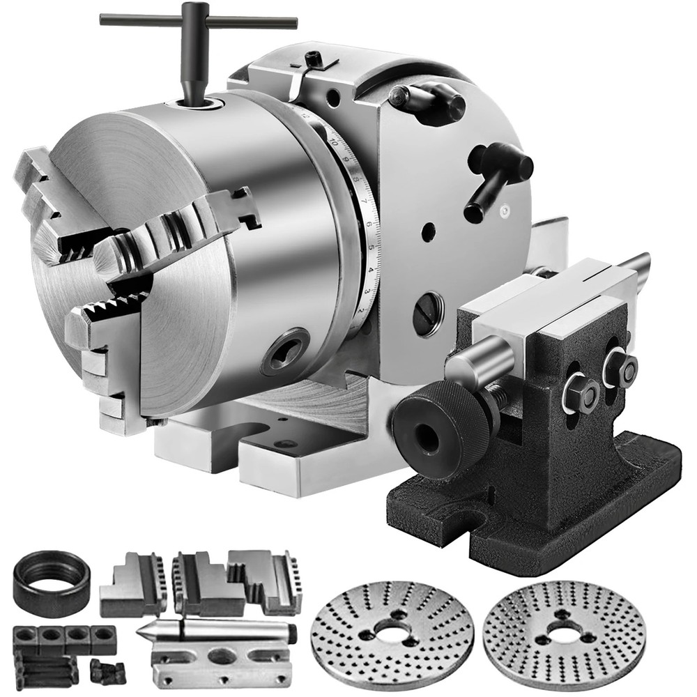 Universal Indexing Head for CNC Vertical/Horizontal Dual-Purpose Milling Machine