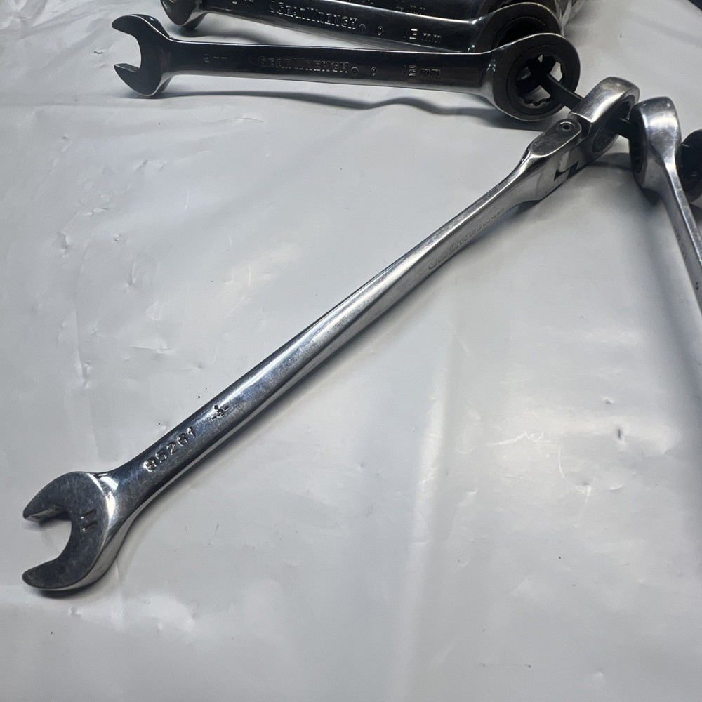 GearWrench Ratcheting Metric Combination Wrenches ** Please Read Description**