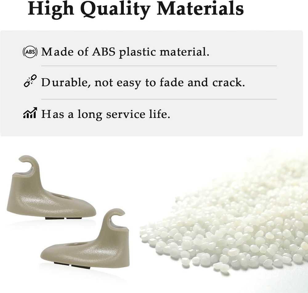 2Pcs Sun Visor Support Retainer Clips, Sun Shade Support Clips Compatible with 2