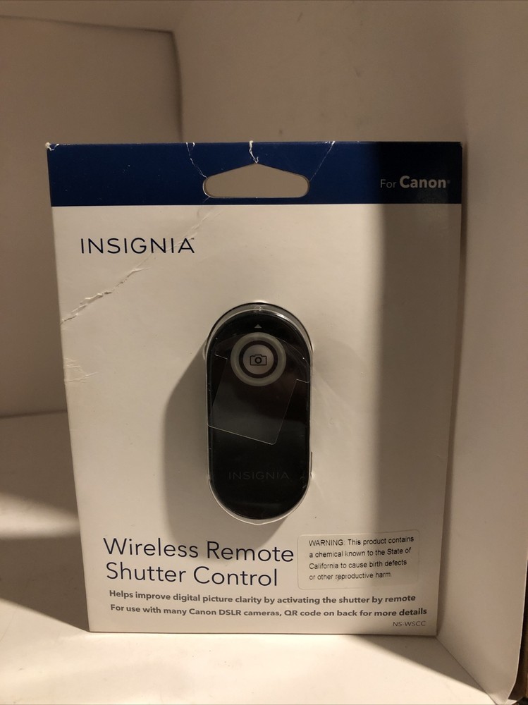 Insignia - Wireless Remote Shutter Control for Canon