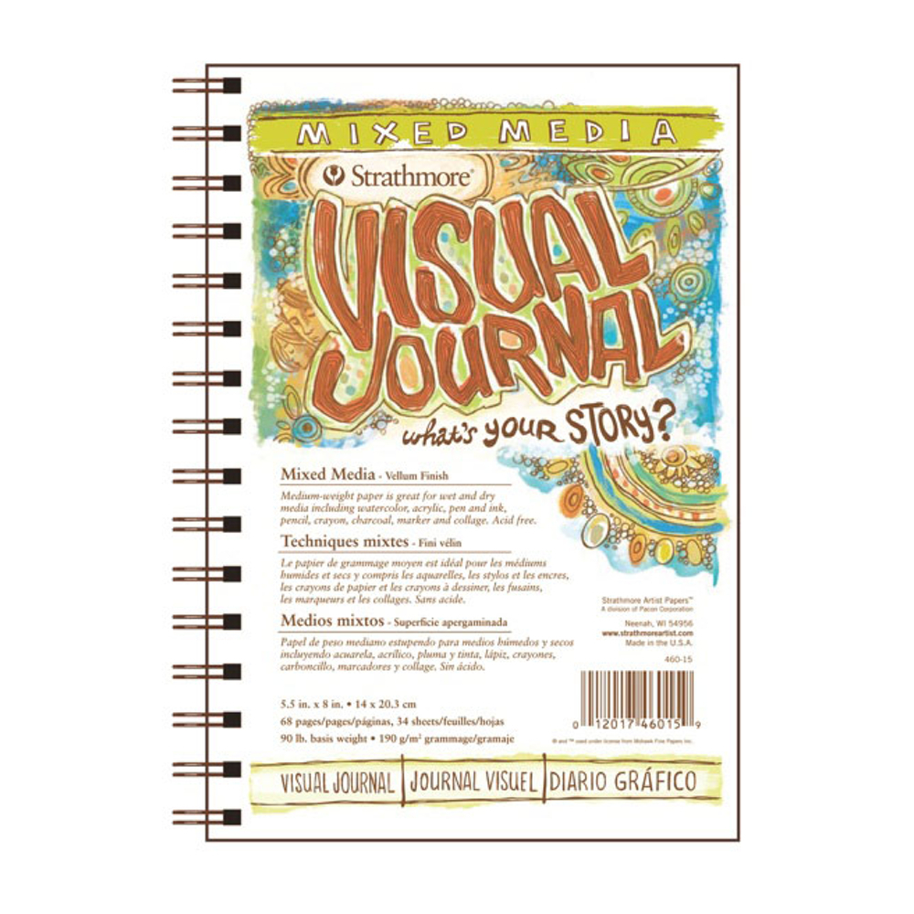 Strathmore Visual Journal Mixed Media 5.5X8