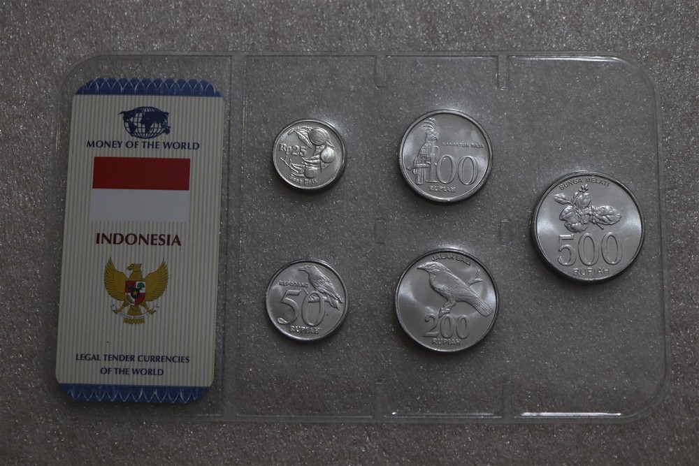 🧭 🇮🇩 INDONESIA MINT SET WITH COA B67 #39