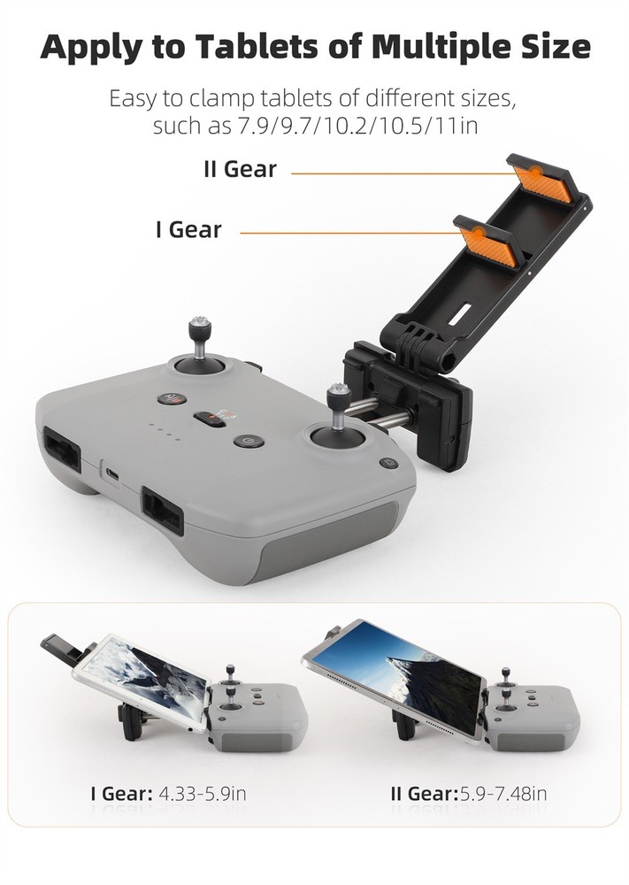 For DJI NEO RC-N3/2/1 Controller Bracket Disassembly-free Foldable Tablet Holder