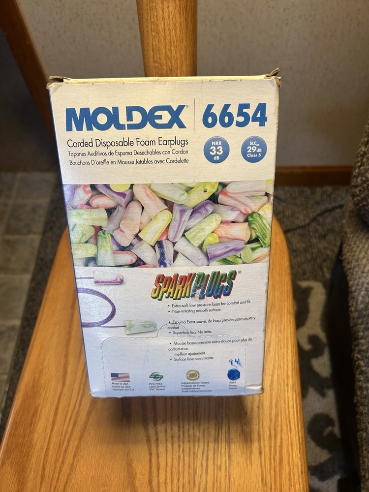 Molded Eat Plugs 6654