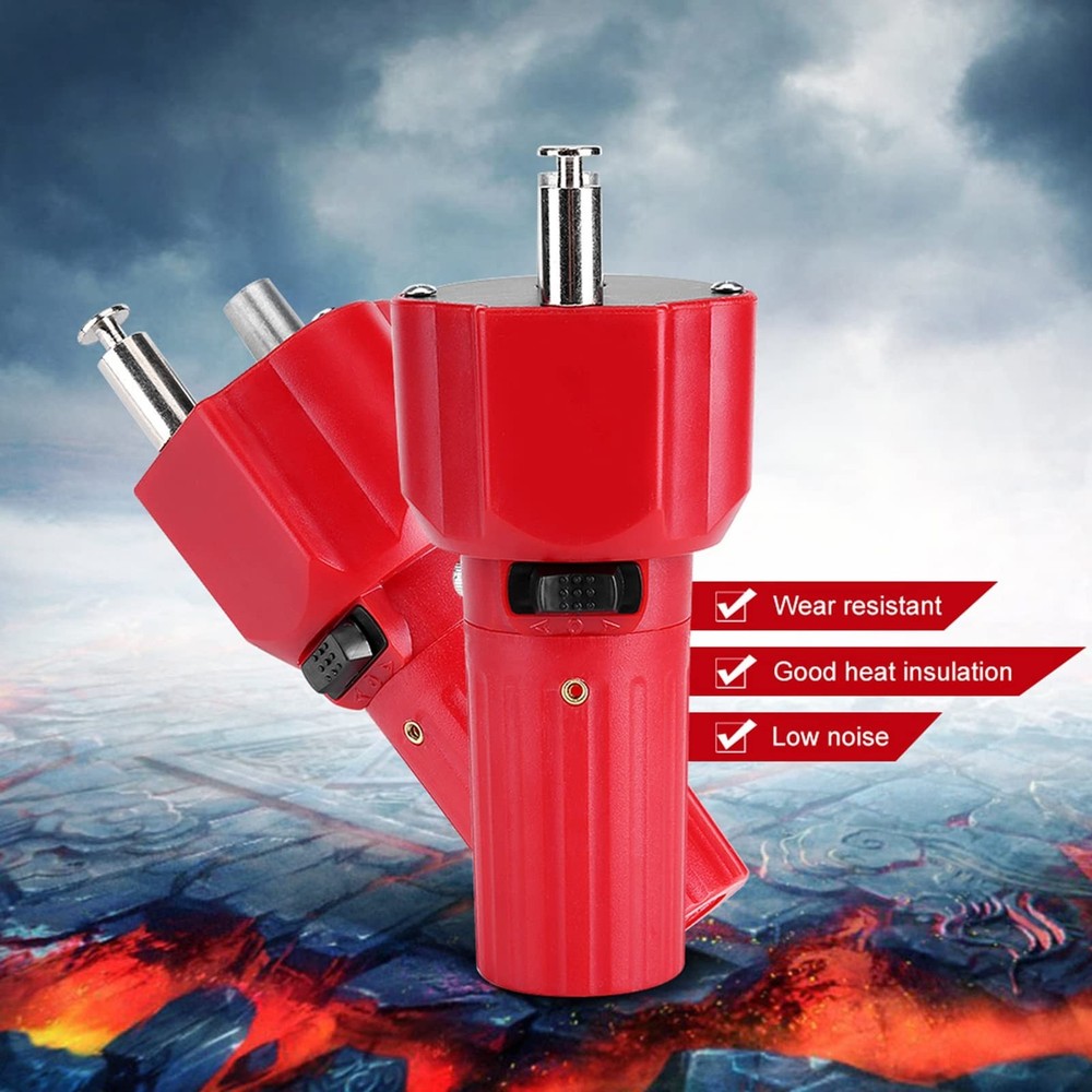 Barbecue Grill Rotator Motor, Red Solid Construction Electric Replacement Rot...