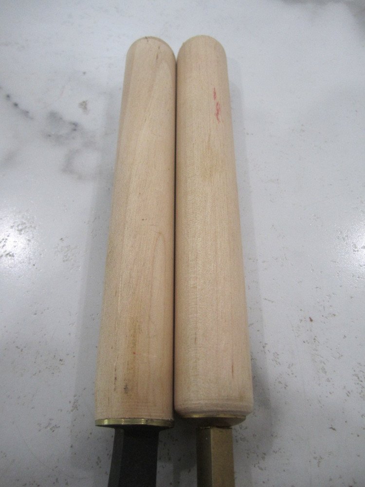 Brass Bookbinding Finishing Tool-Hand Stamp. Matching Pair. # 13