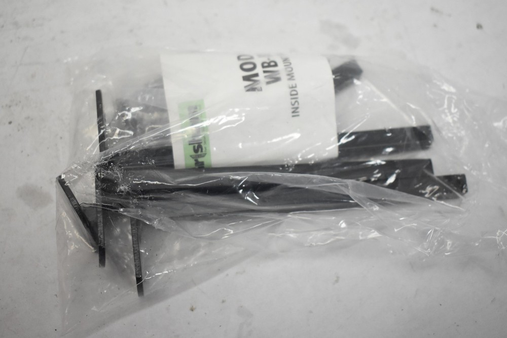 Grisham WB-IMB Inside Mount Bracket 4 Pack Window Security Bar Hardware Black