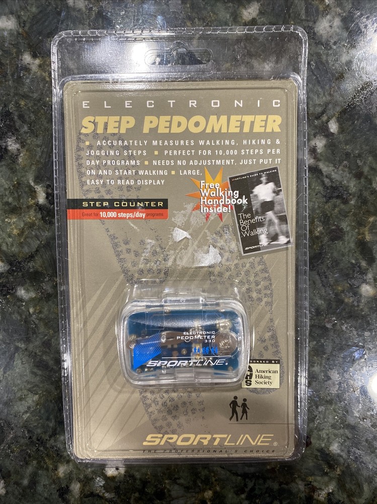 Sportline Electronic Step Counter Pedometer 330