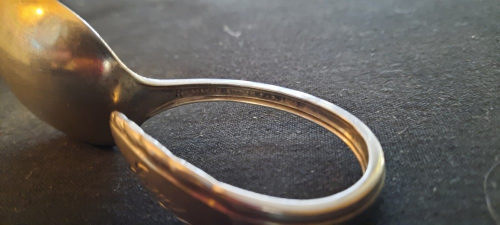 Vintage Silver Cup Spoon Silver Lyric