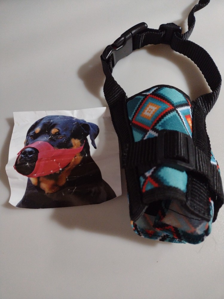 Cloth Dog Muzzle Adjustable