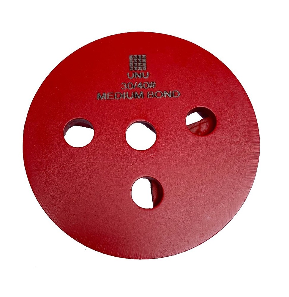 3"Diamond grinding disc 30 grit medium for concrete prep 5segs-STI prep/master