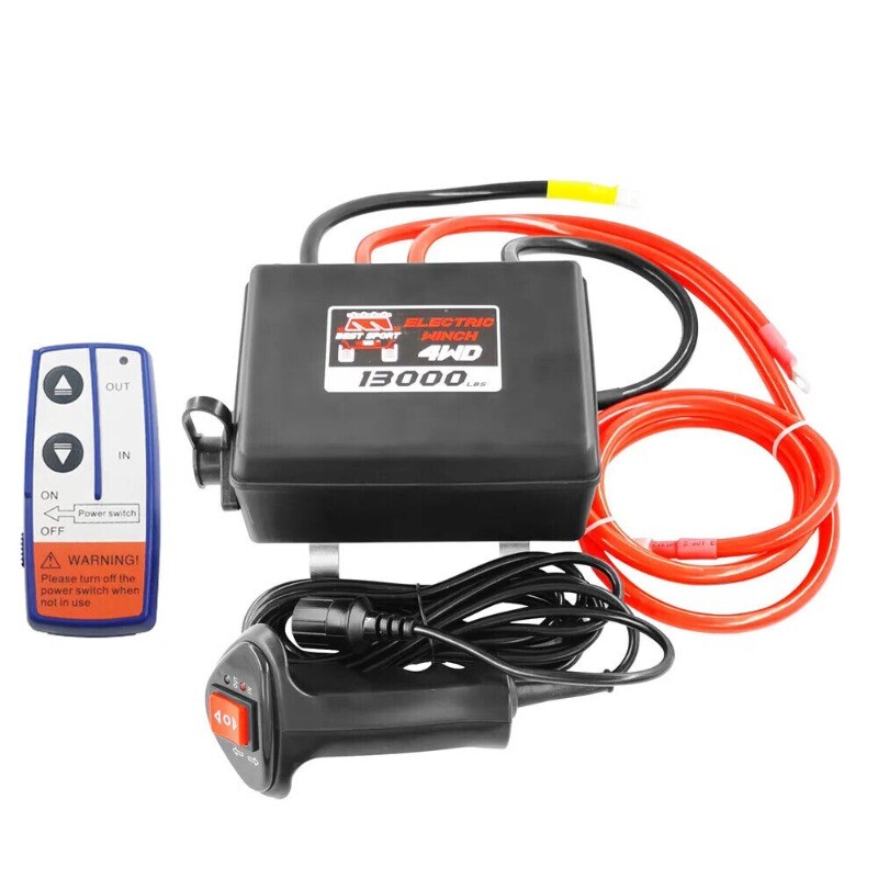 Winch Control Box with Wireless Remote Control Off-Road Winch Controller