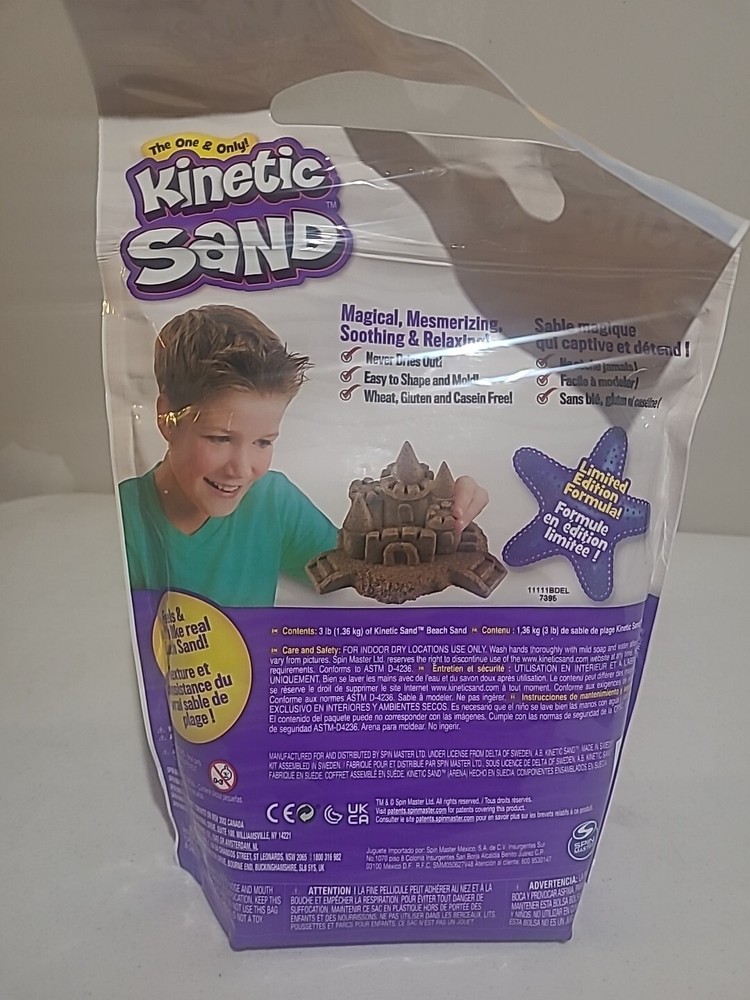 Kinetic Sand 3lbs Beach Sand