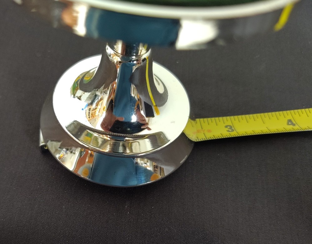 SILVER PLATED CANDLESTICK HOLDERS~ SET OF 2