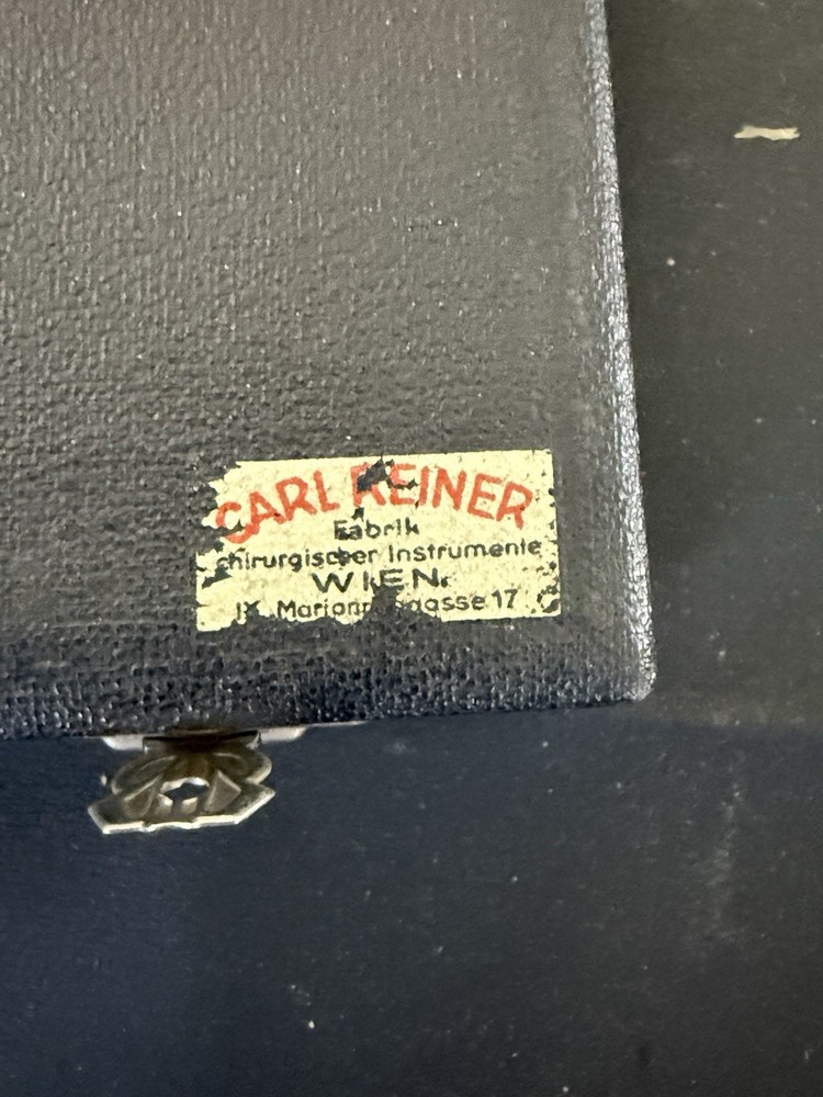 Vintage Riester Schiotz Tonometer for Optometry, in Case
