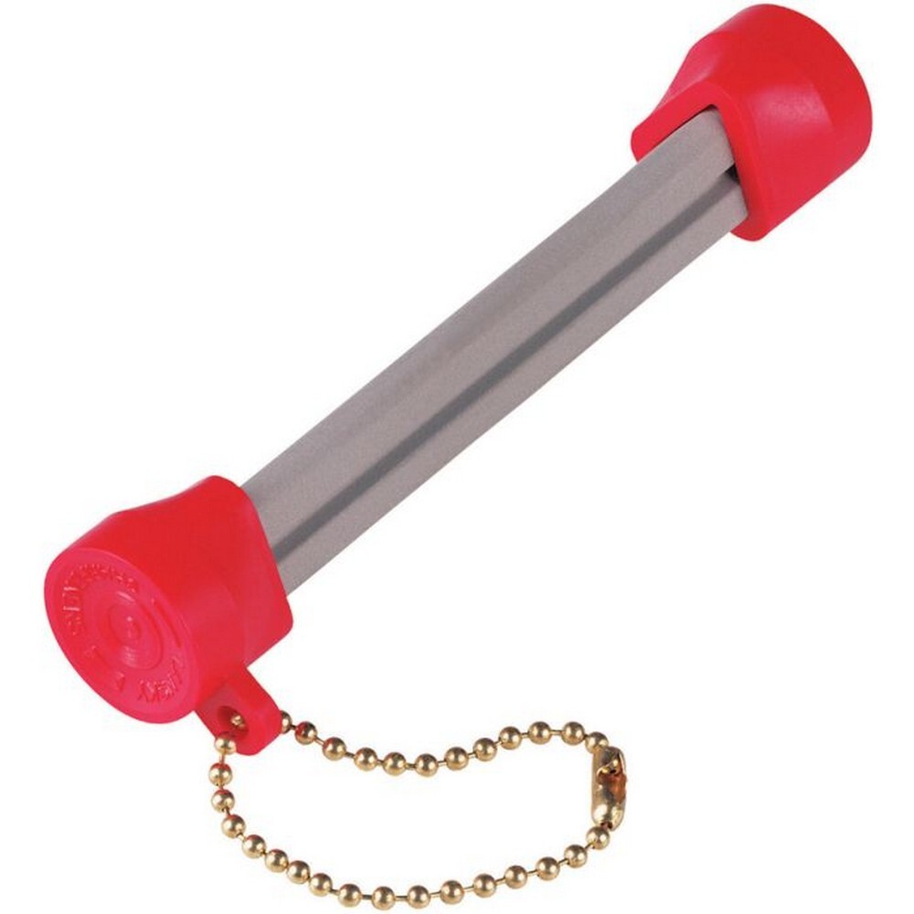 Lansky Rod-Steel Serrated Blade Sharpener 3" Triangular Cera - LTRSP