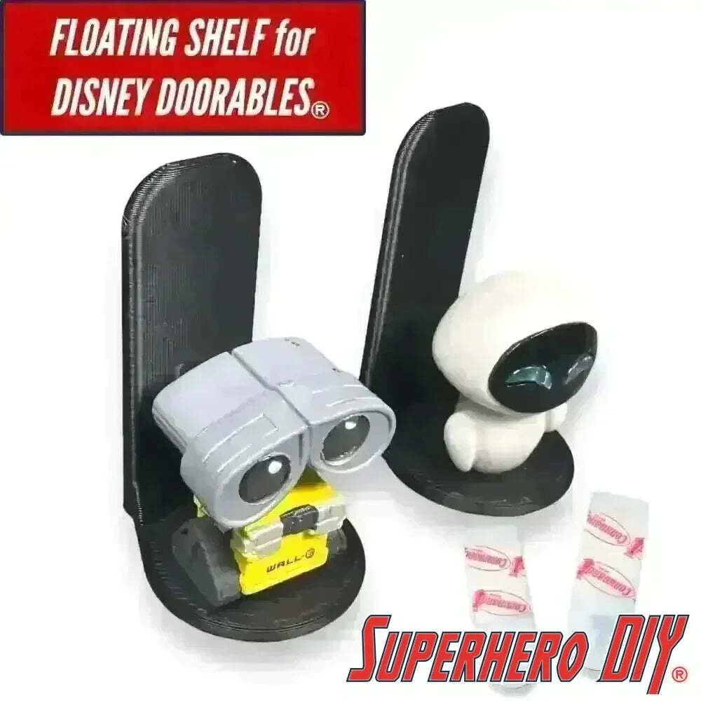 Floating Shelf for Disney Doorables | Comes with Command strips!