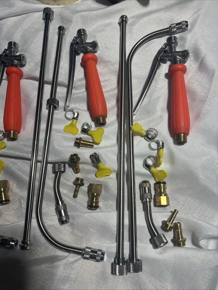 44 Inch Adjustable Spray Wand with Quick Connect Features 5 Pack Read Descript