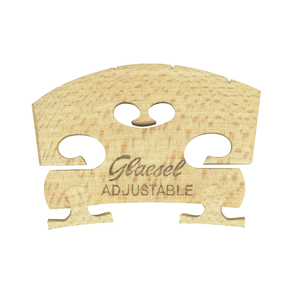 Glaesel Self-Adjusting 4/4 Violin Bridge High