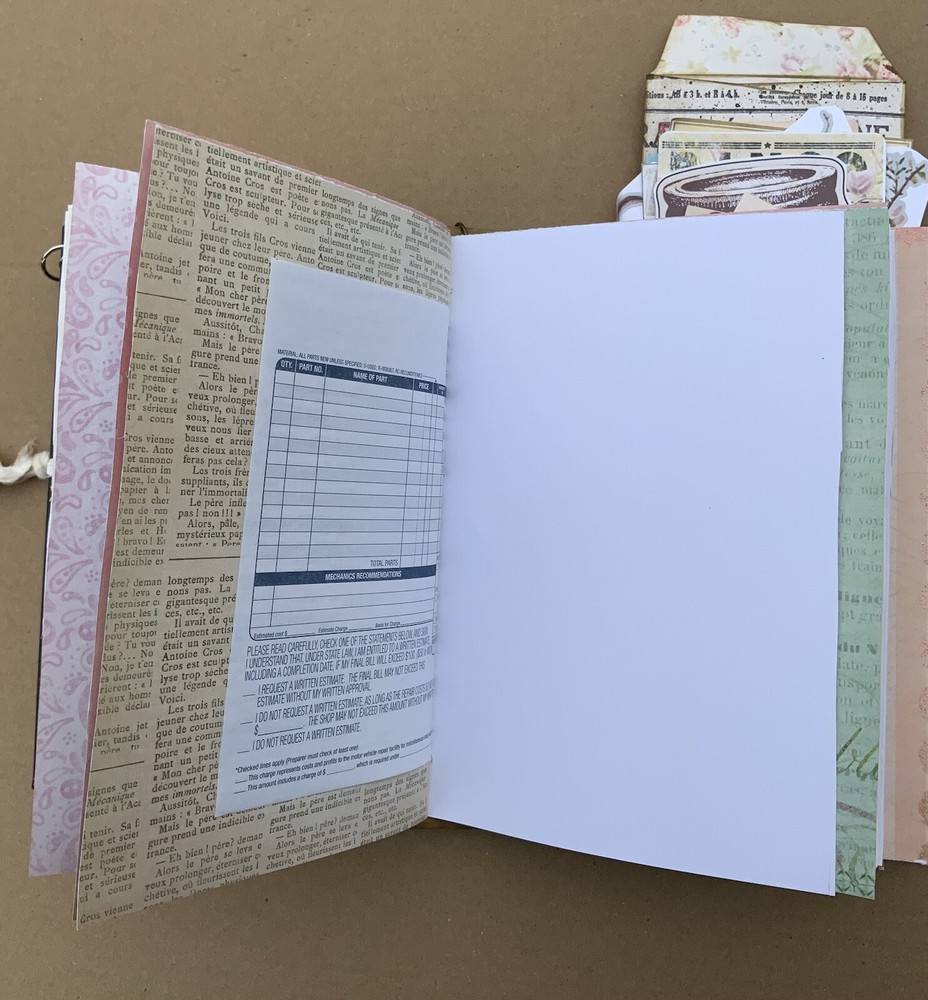 Handmade Junk Journal Kit