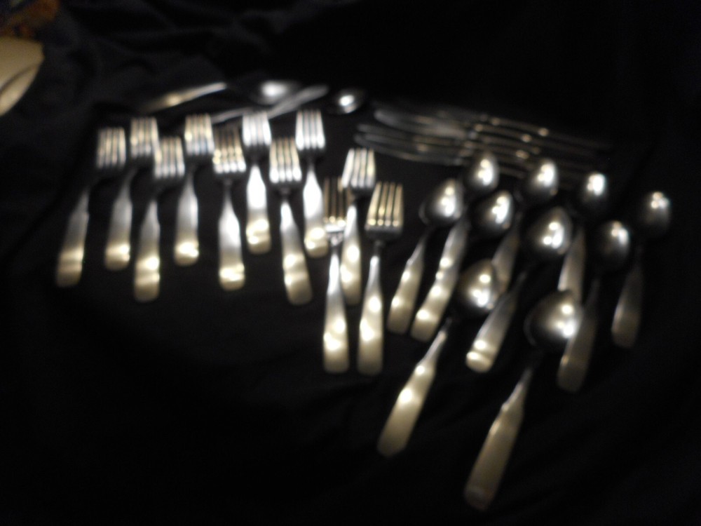 Vintage Rogers Stainless 31 Pieces Flatware Lot