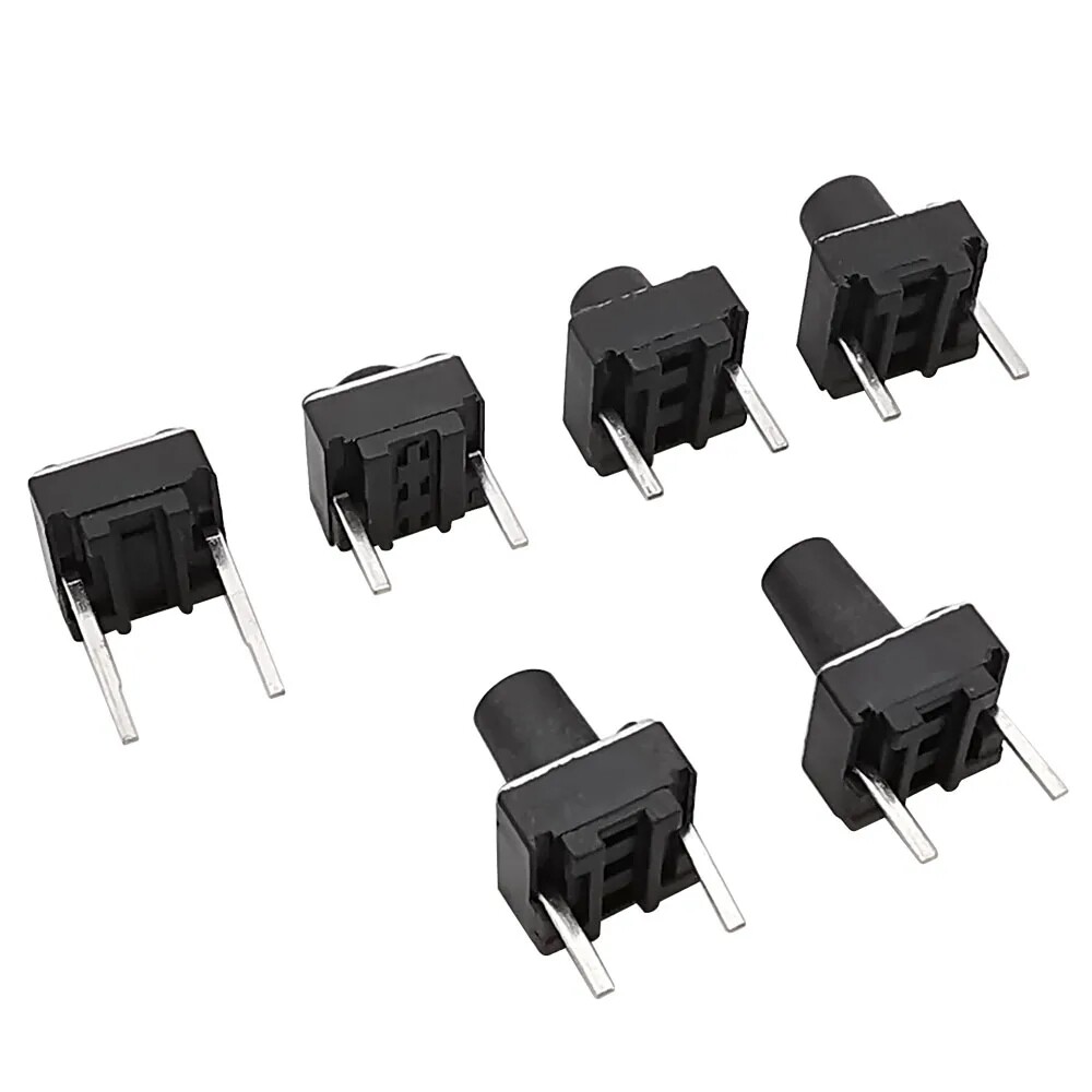 50x Tactile Reset Push Button Switch 2-Pin Momentary Micro Mini Tiny SMD 12V DC