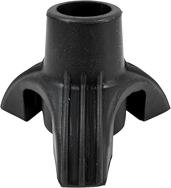 Single 3/4" Tri-Support Tripod Rubber Ferrule Tip for Walking Sticks or...