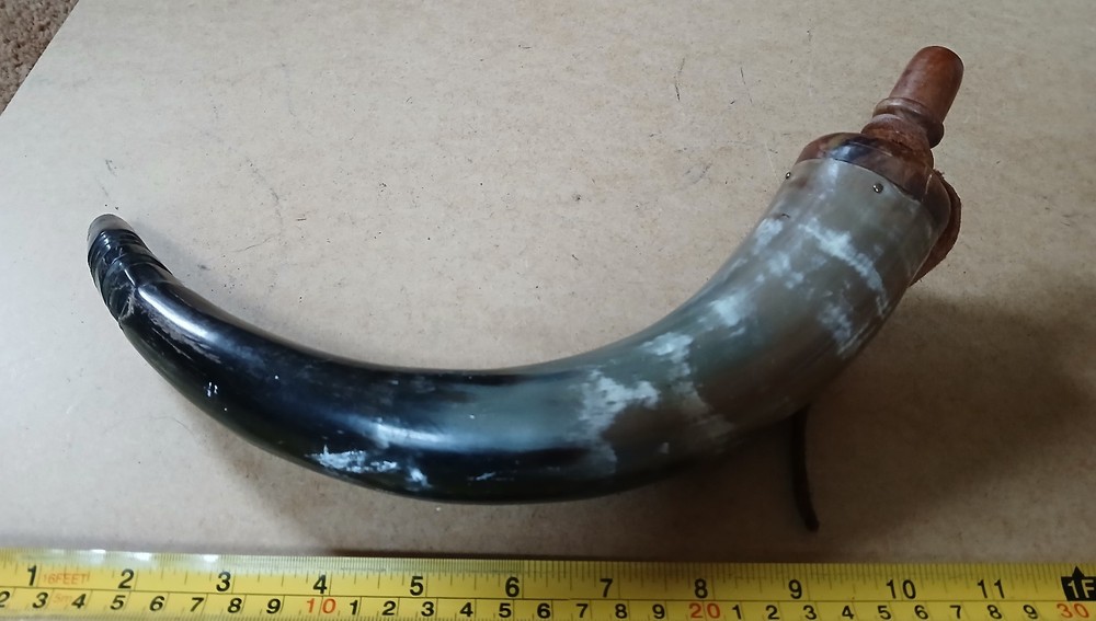 Powder Horn, 17" Long - Used
