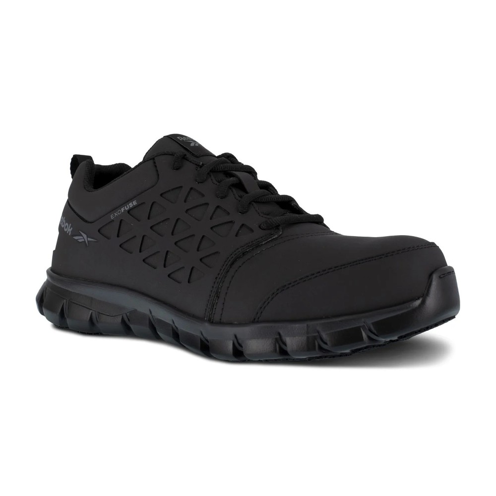 Reebok Work Men's Sublite Cushion Work - Eh - Comp Toe Black - 15 Medium