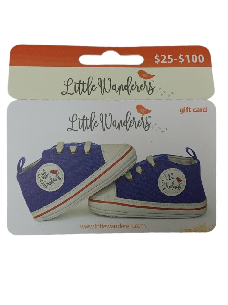 Little Wanderers Gift Card $60.00 Value