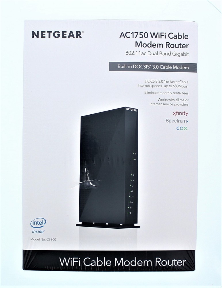 Netgear AC1750 WiFi Cable Modem Router