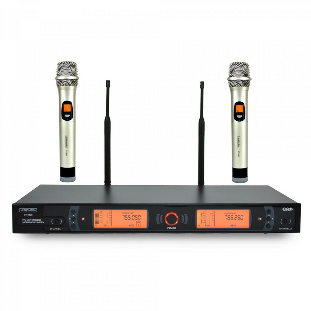 ST-9620 UHF Professional Wireless Microphone Champagne