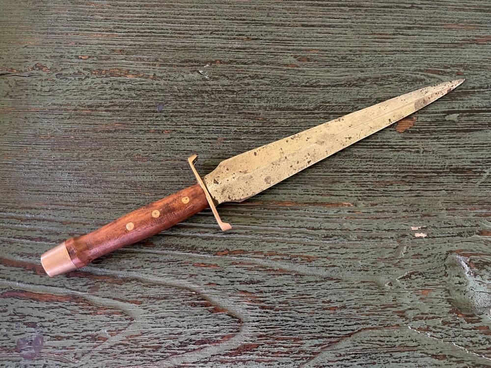 Vintage Dagger w/ Wood Handle