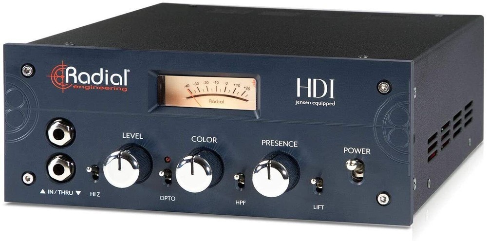 Radial HDI Studio Grade 1-channel Active Instrument Direct Box