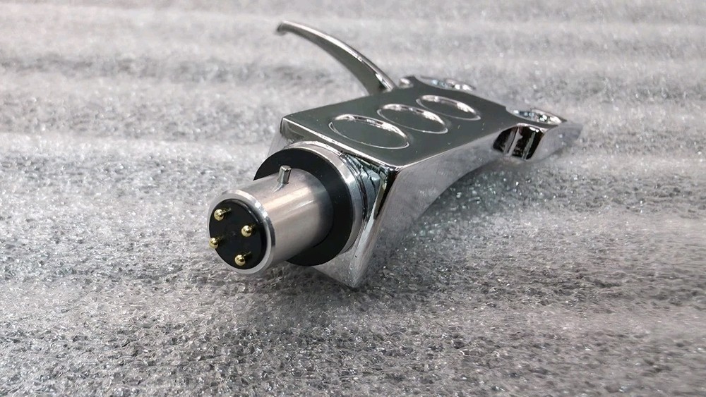 Original Technics Headshell. Extremely Rare. Chrome Plated. "Beautiful"