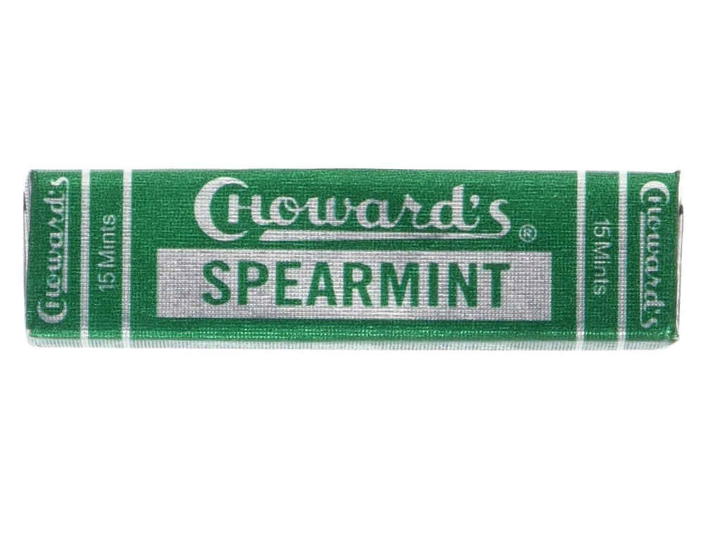 Chowards Spearmint Mints Candy - Choose From -1-12 Count - Bundle Pack