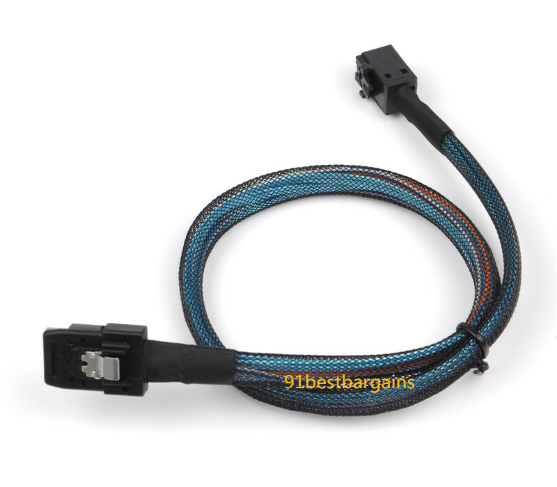 Mini SAS SFF-8087 to Internal Mini High Density HD SFF-8643 Data Cable 50cm